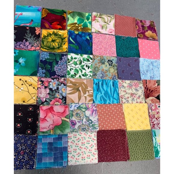 Fabric Squares Precut 2" Pack of 168 Pieces Floral Patterns Quilting Sewing Craf - Picture 3 of 7